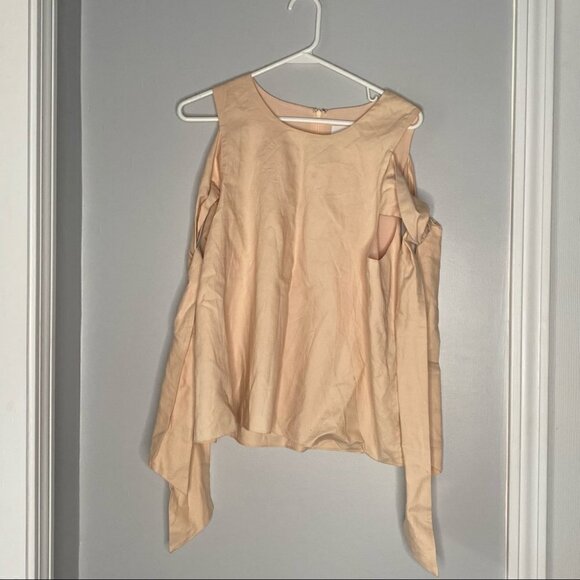 Prose & Poetry Linda Cold Shoulder Peach Top Linda Large Ethereal Fairy - Picture 2 of 6